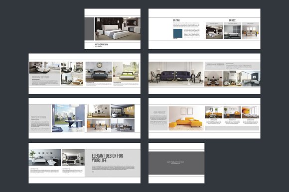 家居裝修產(chǎn)品展示多用途PS畫冊模板|PPT/演示|平面|吾愛排版 - 原創(chuàng)設(shè)計(jì)作品 