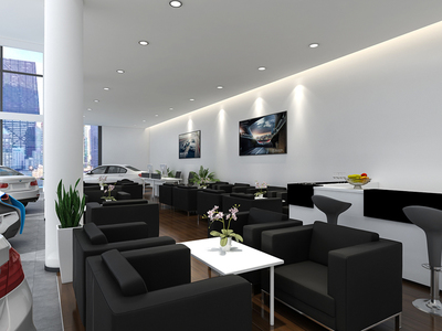 全美名車4S店設(shè)計(jì)裝修