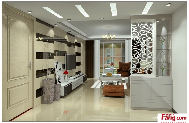 客廳玄關(guān)隔斷裝修設(shè)計 實用與美觀的完美融合